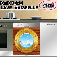 Stickers Lave Vaisselle Marin 1