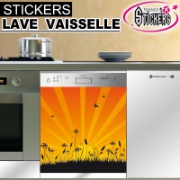 Stickers Lave Vaisselle Nature Nocturne