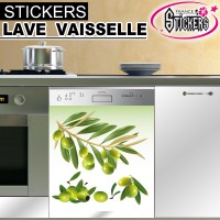 Stickers Lave Vaisselle Olives