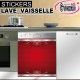 Stickers Lave Vaisselle Rouge 