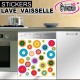 Stickers Lave Vaisselle Ronds Colorés