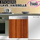 Stickers Lave Vaisselle couleur Bois 1