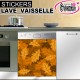 Stickers Lave Vaisselle Feuilles dAutomne 2