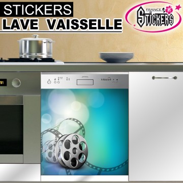 Stickers Lave Vaisselle Cinéma 