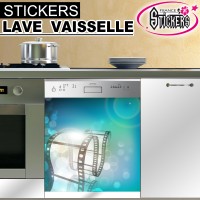 Stickers Lave Vaisselle Cinéma 2