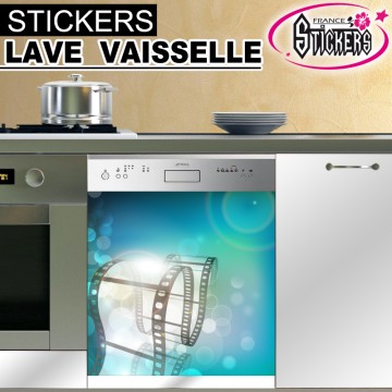 Stickers Lave Vaisselle Cinéma 