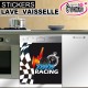 Stickers Lave Vaisselle Racing