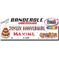 Banderole Anniversaire - Joyeux Anniversaire