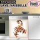 Stickers Lave Vaisselle Scorpion