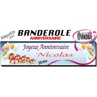 Banderole Anniversaire