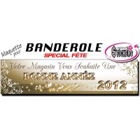 Banderole Bonne Année