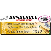 Banderole Bonne Année (Maquette M0008FS2011)