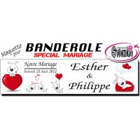 Banderole Mariage