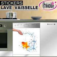 Stickers Lave Vaisselle Poisson 2