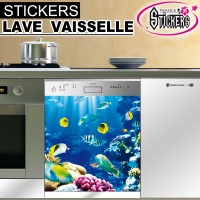 Stickers Lave Vaisselle Poisson 2