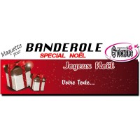 Banderole Noel - Joyeux Noël (Maquette M0065FS2012)