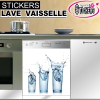 Stickers Lave Vaisselle 3 Verres