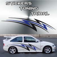 Stickers Tuning Tribal Color par 2 stt2