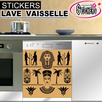 Stickers Lave Vaisselle Egypte Antique 1