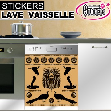 Stickers Lave Vaisselle Egypte Antique 3