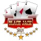 stickers poker Black Jack deco