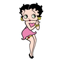stickers Betty Boop bb2