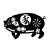 stickers Signe astrologique chinois du Cochon