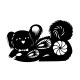 stickers Signe astrologique chinois du Chien