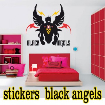 Stickers autocollant Ado Gothique black Angels