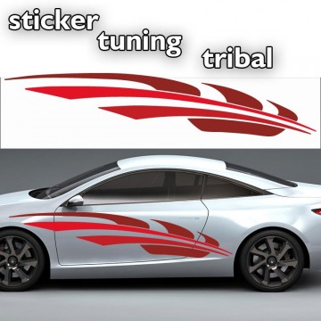 Stickers Tuning Tribal Color vendu par 2 