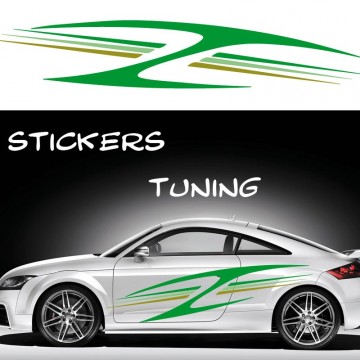 Stickers Tuning Tribal Color stt8 vendu par 2