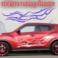 Stickers Tuning Flamme par 2 stf3