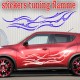 Stickers Tuning Flamme stf3 vendu par 2