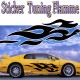 Stickers Tuning Flamme par 2 stf5
