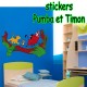 stickers Pumba et Timon 2