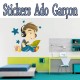 Stickers autocollant Musique Ado Garcon
