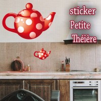 Stickers Théière Vintage