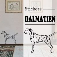  Stickers Chien 4