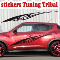 Planche de 2 Stickers Tuning Tribal 5