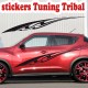 Planche de 2 Stickers Tuning Tribal 5
