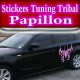 stickers Papillon Tribal 5