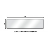 Banderole / Affiche Personnalisée - Papier 135 g/M2 - 4 Mètres