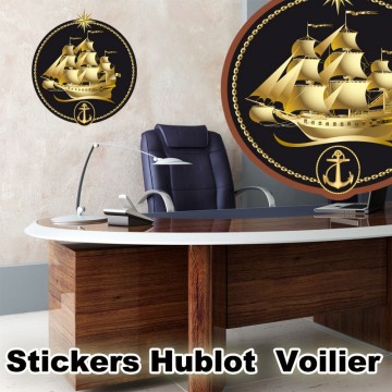 stickers hublot Voilier