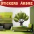 Stickers Autocollant Arbre 23