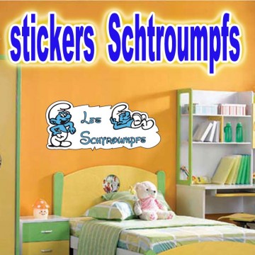 stickers Schtroumpfs 2