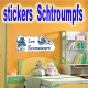 stickers Schtroumpfs 2