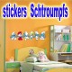 stickers Schtroumpfs 1