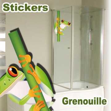 stickers Grenouille