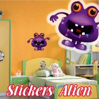 stickers Petit Martien 9