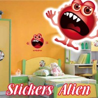 stickers Petit Martien 8